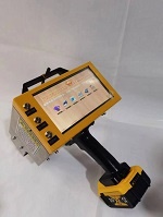 Elektromos pont Peen Pin jelölő jelölőgép a fém és a vin számhoz