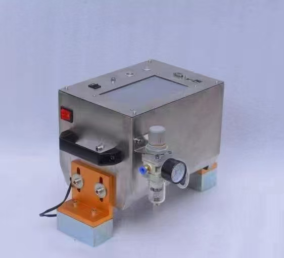 Hordozható pneumatikus jelölőgép, acélbélyegző gravírozógép, nagy keretszám kódoló gép, hordozható acéllemez számozógép